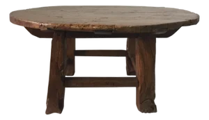 Antique Chinese Huanghuali Hardwood Round Table