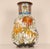 Art Deco Hand-Painted Delft Tal Gourd Vase Floor Vase from Gouda Pottery, 1940s For Sale - Image 15 of 15
