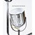 1970s Goffredo Reggiani Style Italian Modern Chrome Spotlight Table Lamp For Sale - Image 10 of 11