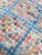 Sky Blue Vintage Yo-Yo Quilt For Sale - Image 8 of 13