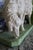 Paint Vintage Hand-Painted English Country Grazing Sheep Sculpture on Green Plinth For Sale - Image 7 of 18