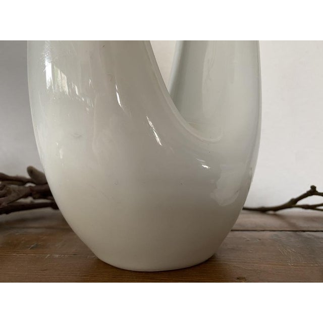 Free Shape Porcelain Kummet Vase by Beate Kuhn for Rosenthal Art Department, 1950s For Sale - Image 12 of 15