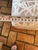 Mid-Century Modern Parsons Bench in Abstract Champagne Upholstery For Sale - Image 13 of 15
