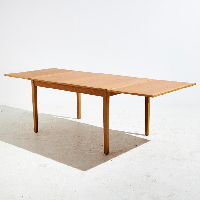 Oak Dining Table by Kai Winding for Slagelse Møbelværk, 1960s For Sale - Image 10 of 18