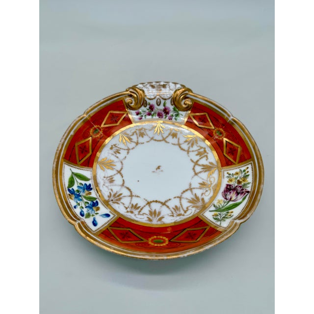 Neoclassical Early Spode Porcelain Plate, Circa 1800 — With Spurious Sèvres Mark For Sale - Image 3 of 10