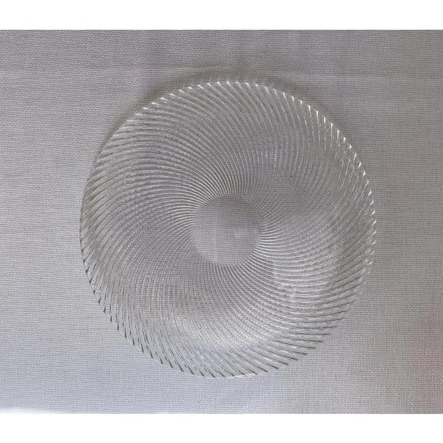 1950s Tiffany Crystal Dessert Dish For Sale - Image 5 of 5