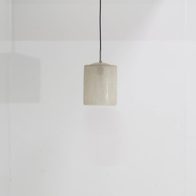 Glass Model 6104 Pendant Light by Aloys F. Gangkofner for Erco, 1950s For Sale - Image 7 of 11