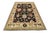 Oushak Rug 8’9” X 11’11” Black Wool Traditional Hand-Knotted Oriental Carpet For Sale