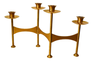 Vintage Brass Candleholder, 1970s