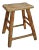 Vintage Elm Work Rustic Farm Stool For Sale