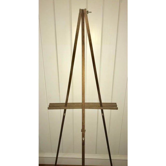 Vintage Wolsey Wooden Standing Floor Easel Chairish