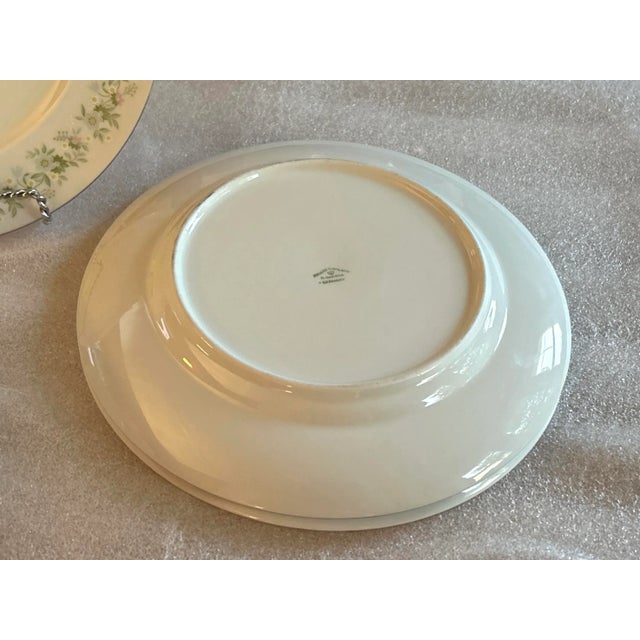 Vintage Haviland Bavaria "Forever Spring" Dinner Plates - S/5 For Sale - Image 11 of 12
