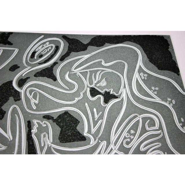 1970s Modern Andre Masson 25x19in Etching Hand Signed & Numbered "Penelope" * with Frame For Sale - Image 5 of 10