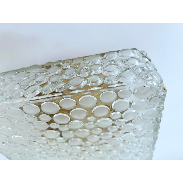 Mid-Century Modern Vintage Bubble Glass Flush Mount from Erco, 1970s For Sale - Image 3 of 18