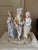 Late 19th Century Antique Meissen Porcelain Figural Group – 19th Century – Crossed Swords Marked – 15” Tall For Sale - Image 5 of 8