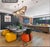 2010s Pascal Mourgue Design for Ligne Roset "Tazia" 8 Piece Dining or Lounge Set - 2 Tables, 2 Chairs With Back and 4 Without. For Sale - Image 5 of 12
