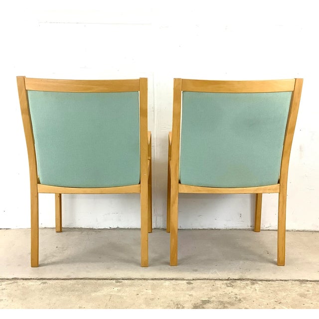 Vatne Møbler Scandinavian Modern Bentwood Birch Dining Chairs For Sale - Image 4 of 12