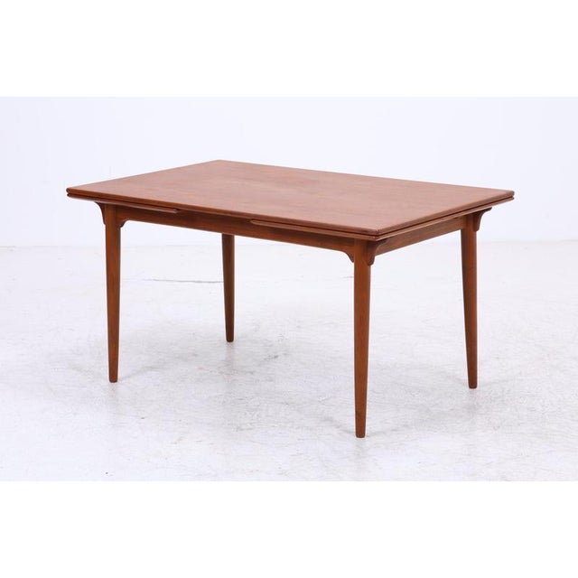 Model 54 Extendable Dining Table in Teak from Omann Jun For Sale - Image 15 of 16