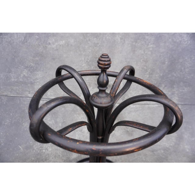 Art Nouveau 1900s Original Thonet Umbrella Stand For Sale - Image 3 of 7