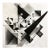 20" X 20" Black and White Abstract Minimalist Limited Edition Print For Sale