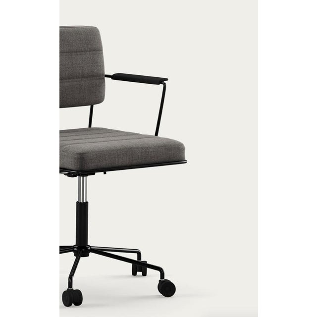 Black Time Chair in Remix 163 by Henrik Tengler for OneCollection For Sale - Image 8 of 13