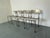 Postmodern Architectural Stainless Steel Dining Chairs, 1980s, Set of 4 For Sale - Image 7 of 18