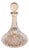 Antique Edwardian Cut Glass Ships Decanter, 1900 For Sale