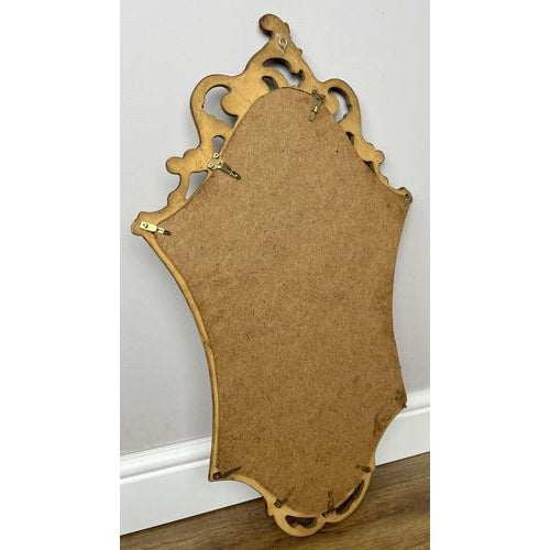 Vintage French Style Ornate Wall Mirror For Sale - Image 9 of 10
