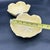 1990s Vintage MCM Bordallo Pinheiro Majolica Yellow Cabbage Soup Bowl Portugal 7 Inch - Set of 2 For Sale - Image 5 of 5