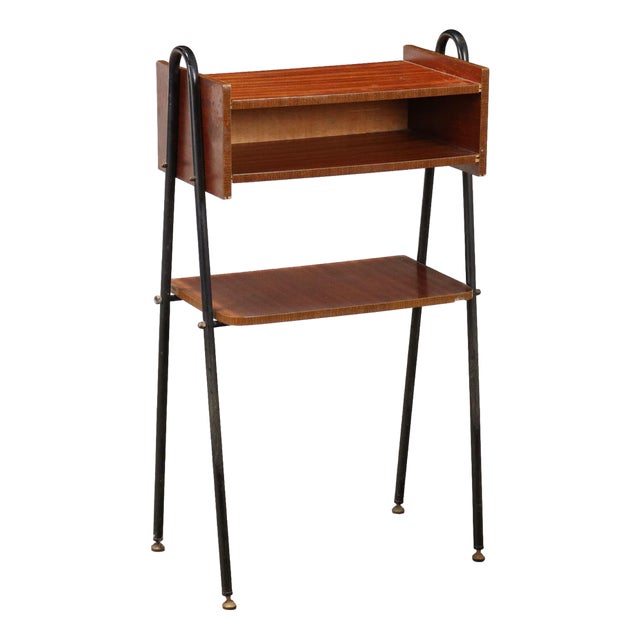 Small Cabinet with Open Compartment and Shelf, 1960s For Sale