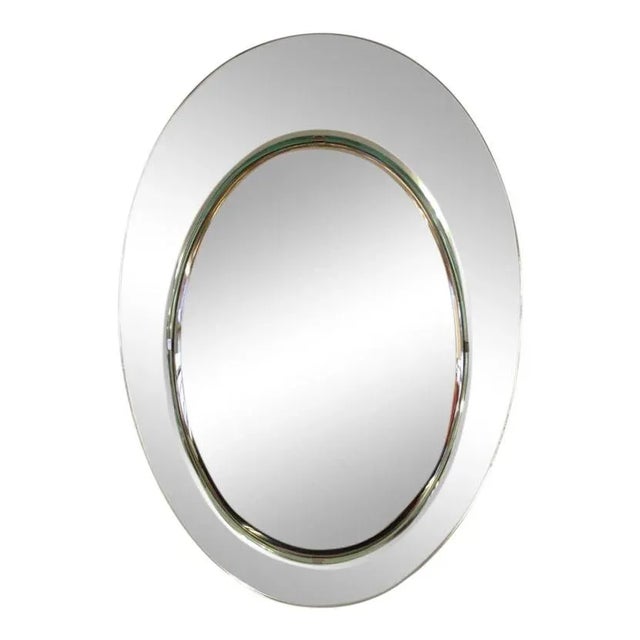 Vintage Italian Coloured Mirror from Cristal Art, 1960s For Sale - Image 15 of 15