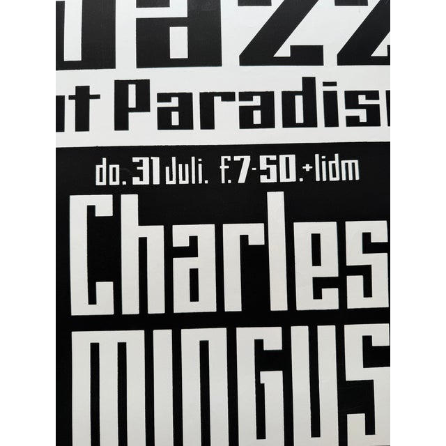 Jazz at Paradiso July 1975 from Charles Mingus, Netherlands, 1970s For Sale - Image 4 of 8
