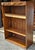Nordic Mid-Ventury Oak and Brass Ligthted Bookcase For Sale In Washington DC - Image 6 of 10