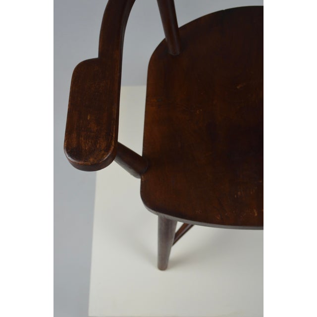 Mid-Century Modern Modernist Wooden Armchair, 1940 For Sale - Image 3 of 18