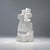 White Carrara Marble Requiem Sculpture by Jan Keustermans, 2000s For Sale - Image 8 of 18
