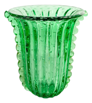 Blown Glass Vase by Toso Murano