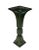 Chinese Chinese Green Bronze Vessel Square Tall Vase Display For Sale - Image 3 of 6