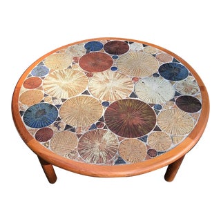 Danish Coffee Table by Tue Poulsen for Haslev For Sale