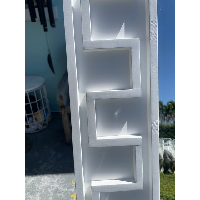 Greek Key Mirror – Custom Design for Artist Julio Jimenez For Sale In Miami - Image 6 of 7