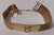 Vintage bracelet from a 1950s omega watch, made of 18k yellow gold with 18 diamonds and weighing 46 grams. It is handmade;...