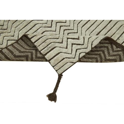 Beige Moroccan Runner Rug, 2000s For Sale - Image 6 of 7