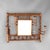 Antique Oak Stick & Ball Hat Rack with Mirror C1920 Measures - 26.75"H x 31"W x 8.5"D This elegant antique hat rack,...