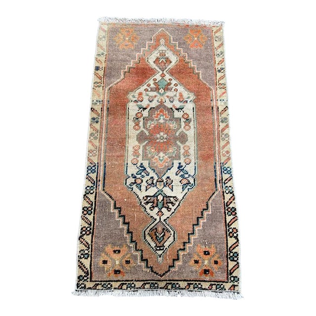 Turkish Yastik Rug 1'7" x 3' For Sale
