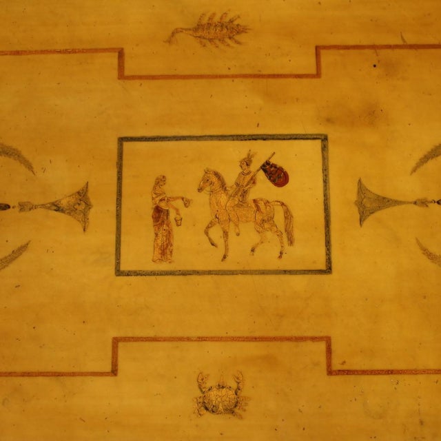 Italian Coffee Table with Marble Top, 1960s For Sale - Image 11 of 12