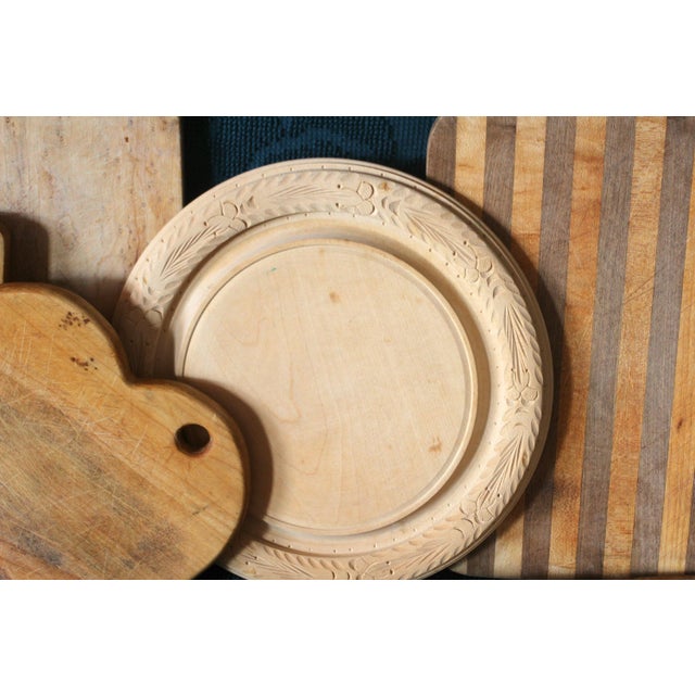 1990s Unique Heart Cutting Board For Sale - Image 5 of 6