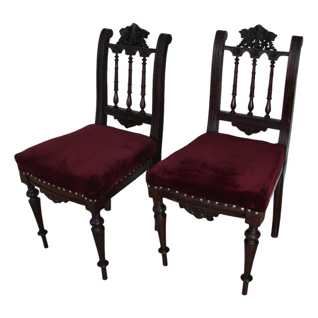 Set of 19th Century Dining Chairs For Sale