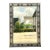 Vintage Moroccan Ornate Wood and Metal Mirror For Sale