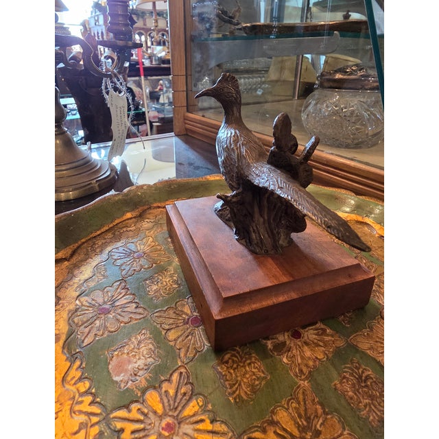 Small Bronze Roadrunner Statue For Sale - Image 9 of 9