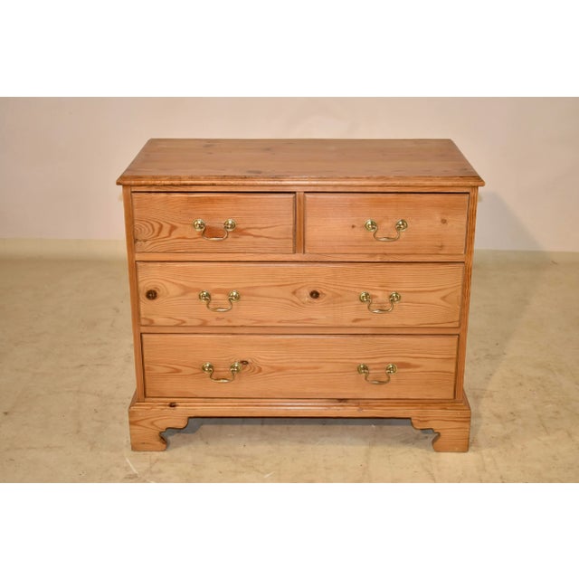 English Pine Chest of Drawers, Circa 1950 For Sale - Image 4 of 9
