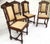 Neo-Renaissance Carved Wooden Chairs from Befos, 1880s, Befos, Set of 4 For Sale - Image 12 of 18